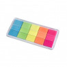 JPC - Page Markers Fluo Plastic 20x44