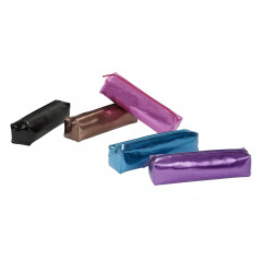 Silver Assorted Pencil Case