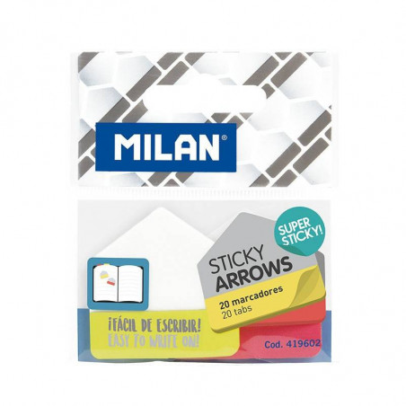 Milan Adesive Index Sticky Arrows