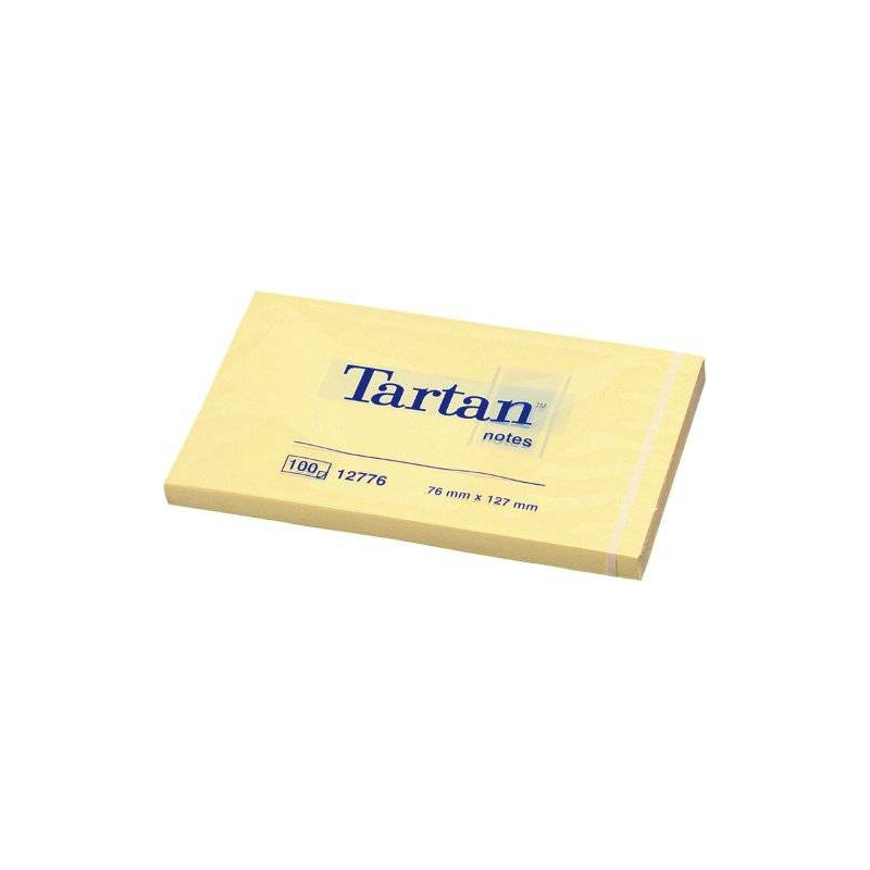 Tartan Note Yellow 76X127 Loose