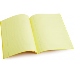 NOTE BOOK A4 RULED DYSLEXIC YELLOW