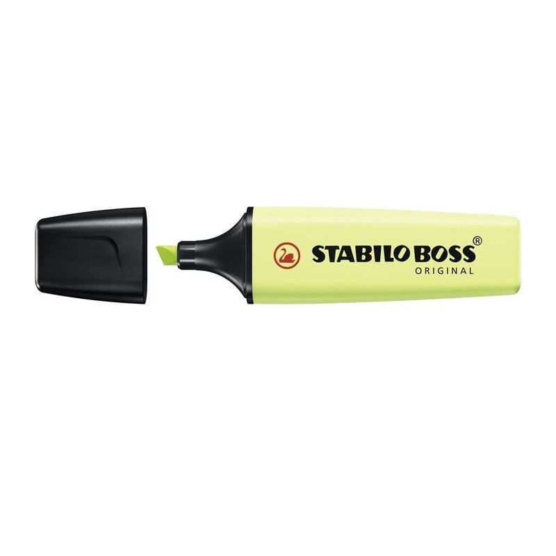 STABILO Boss Original Pastel marker 1 pc(s) Lime Brush/Fine tip