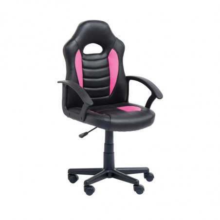 Racing Gaming Chair in Black and Pink