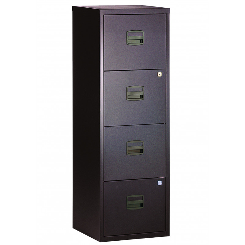 HOMEFILER FILING CABINET - 4 DRAWERS ANTHRACITE