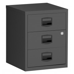 MOBILE HOMEFILER BOX 3 DRAWERS ANTHRACITE