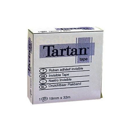 Tartan - Office tape, 19 mm x 33 m