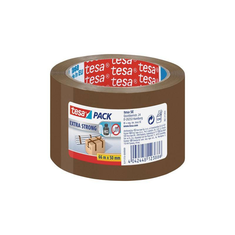 Tesapack Extra Strong - Packaging Tape 50 mm x 66 m