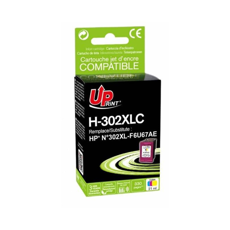 HP 302 XL Colour compatible UPRINT