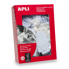 APLI - Shipping tag, 2.8 cm x 4.3 cm