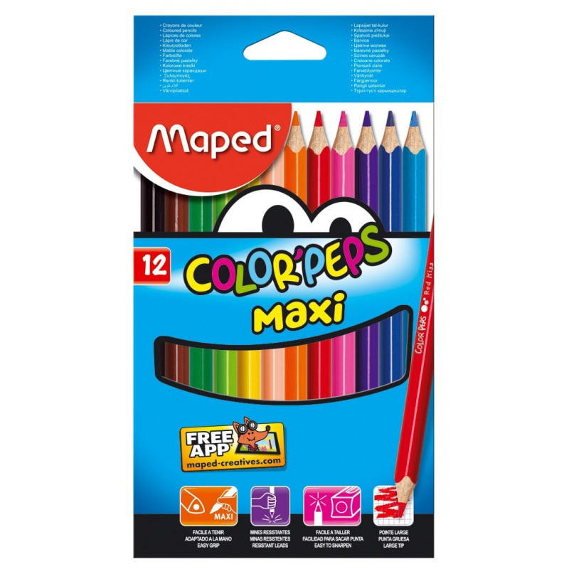 Maped Color'Peps Maxi x12