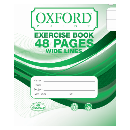 Exercise Book Wide Lines 48 Pages