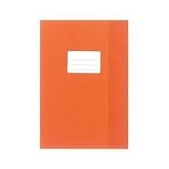 Exercise Book Cover A5 Thick Orange