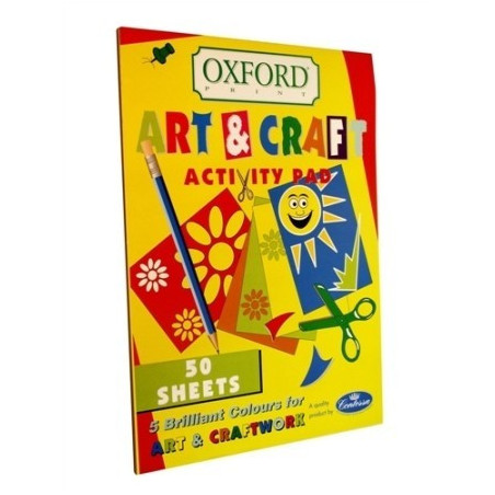 Activity Pad A4 x50 sheets Oxford