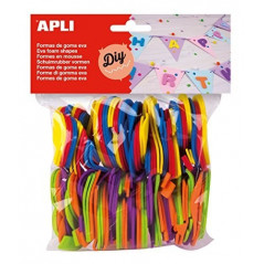 Apli - Pack Of Numbers Coloured Assorted x120