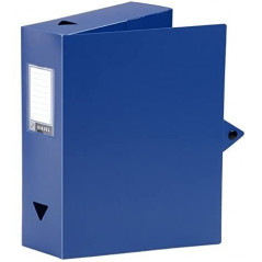 VIQUEL CLASS DOC BOX FILE 80 MM BLUE