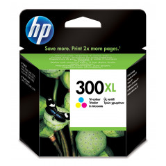 HP 300XL High Yield Tri-color Original Ink Cartridge -CC644EE-
