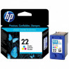 HP 22 Tri-color Original Ink Cartridge -C9352AE-