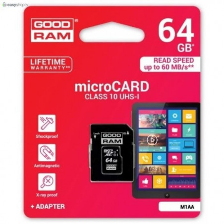 Good Ram - Memory Card 64go - with adaptator