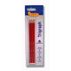 Jovi Trigraph Pencils Hb X3