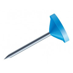Exacompta - Push pins, 5 mm head diameter, 8 mm needle