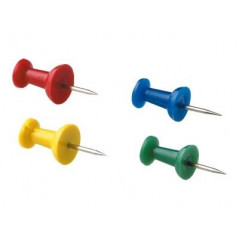 JPC CREATIONS - Push pins, assorted colours