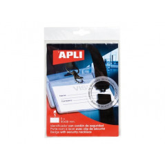 APLI - Name badge holder, for 90 x 56 mm