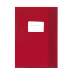 Ex Book Cover A4 Thick Red
