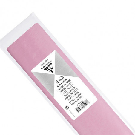 TISSUE PAPER PINK 8 SHEETS