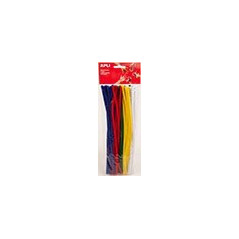 Pack Of 50 Chenilles Stems Glitter ASS COLOR