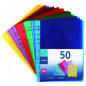Viquel - Perforated Plastic Pockets A4 Associated Colours