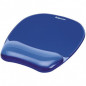 FELLOWES - Crystal Gel Mouse Pad Wrist Rest Blue