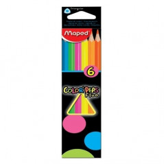 Maped Color Peps Fluo graphite pencil 6 pc-s-