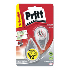 Pritt Mini - Correction roller - 4.2 mm x 7 m -pack of 2-