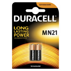 Duracell Security MN21 - Car security system battery 2 x Alkaline 33 mAh,