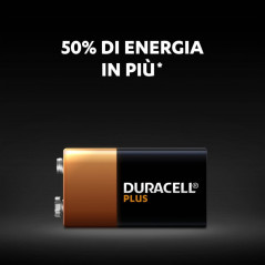 Duracell 9V Plus Power - Pack of 1