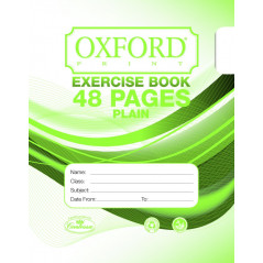 Exercise Book Plain 48 Pages
