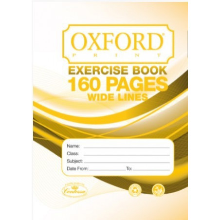 Exercise Book Wide Lines 160 Pages