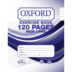 Exercise Book Wide Lines 120 Pages