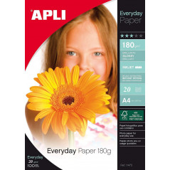 APLI - Photo Paper 180 GSM Glossy 20 Sheets