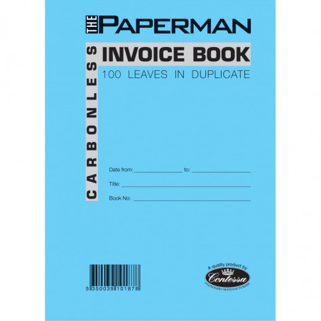 Duplicate Books Invoice Large Carbonle