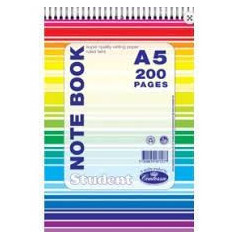 Notebook A5 Top Spiral 200 Pages