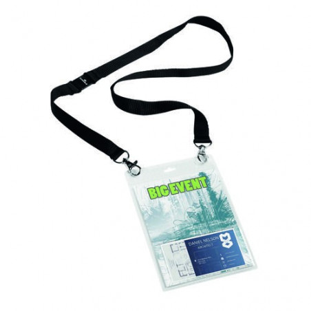 WDY NAME BADGE A6 & LANYARD - PACK OF 10