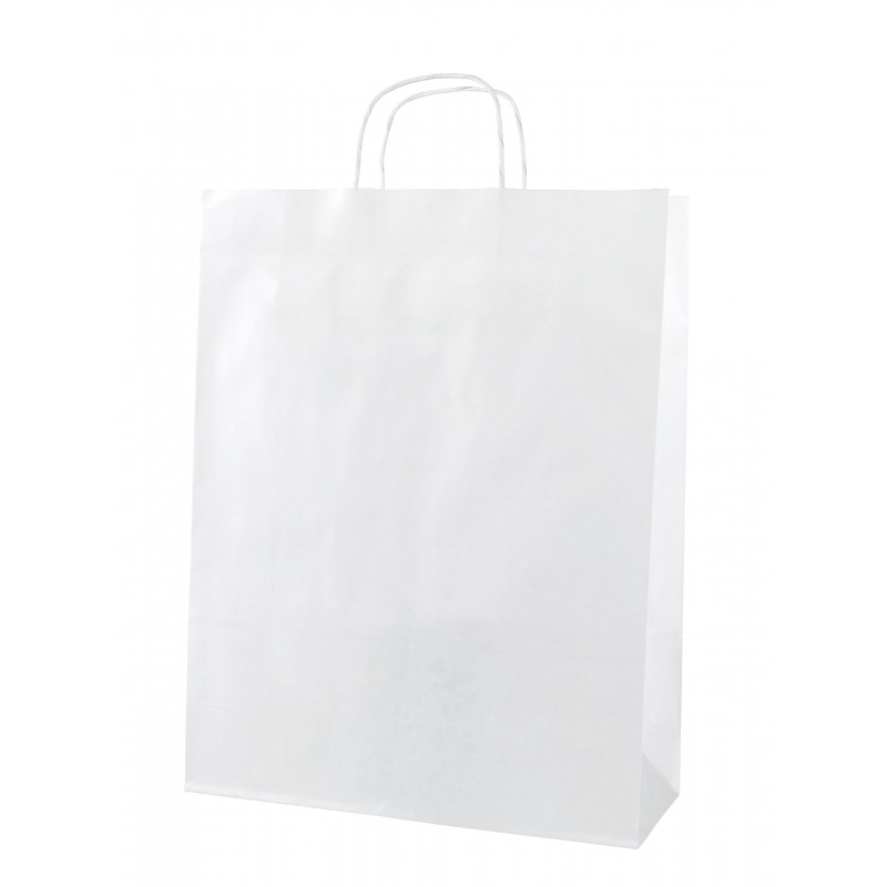Paper Bag White Medium X50