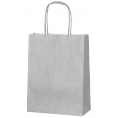 Paper Bag Silver Medium X50