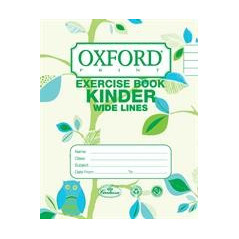 Kinder Exercise Book Wide Lines 48 Pages