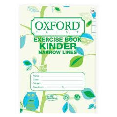 Kinder Exercise Narrow Wide Lines 48 Pages
