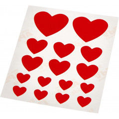 APLI - Stickers Hearts x48