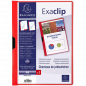 EXACOMPTA - Exaclip Folder Red A4