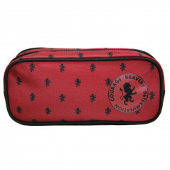 HARRY POTTER TWO COMP PENCIL CASE RED