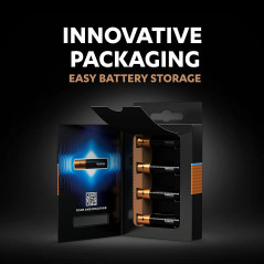 Duracell Optimum AAA Alkaline Batteries [Pack of 4], 1.5 V LR03 MX2400